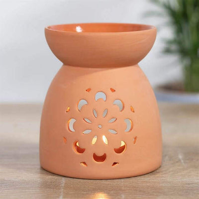 Eco-Friendly Floral Terracotta Burner The Candle Brand Home Fragrance