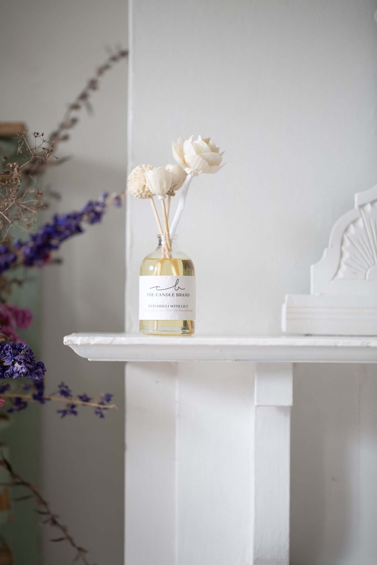 Eco-Friendly Patchouli with Lily Flower Diffuser The Candle Brand Home Fragrance