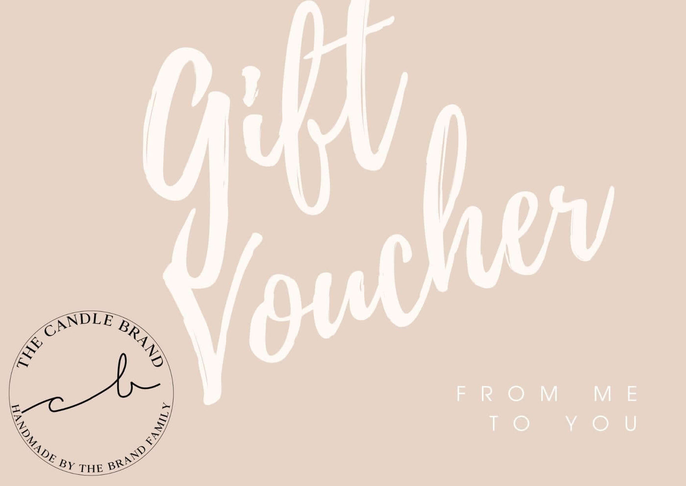 Eco-Friendly Gift Voucher The Candle Brand Home Fragrance