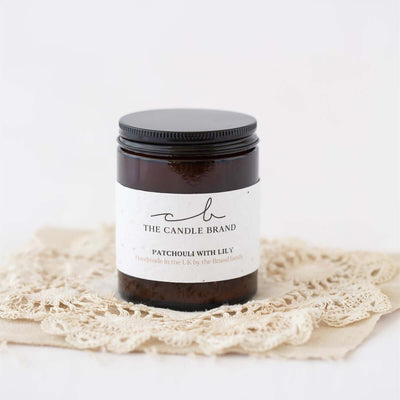 Eco-Friendly Patchouli with Lily 30 Hour Candle The Candle Brand Home Fragrance