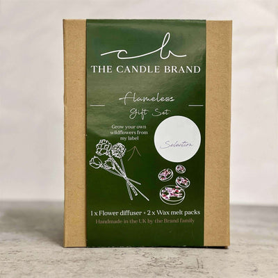 Eco-Friendly Flameless Gift Set - Floral Selection The Candle Brand Home Fragrance