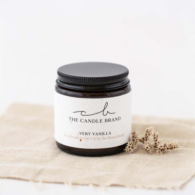 Eco-Friendly Very Vanilla 20 Hour Candle The Candle Brand Home Fragrance