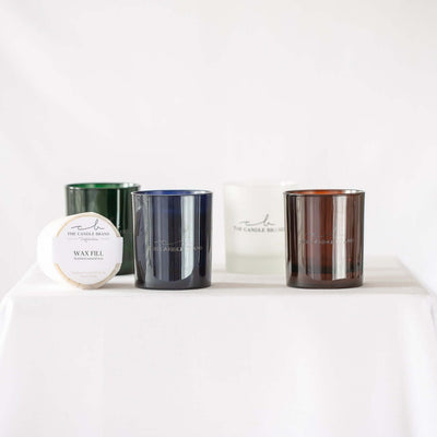 Eco-Friendly Plum and Rhubarb Candle Wax Fill The Candle Brand Home Fragrance