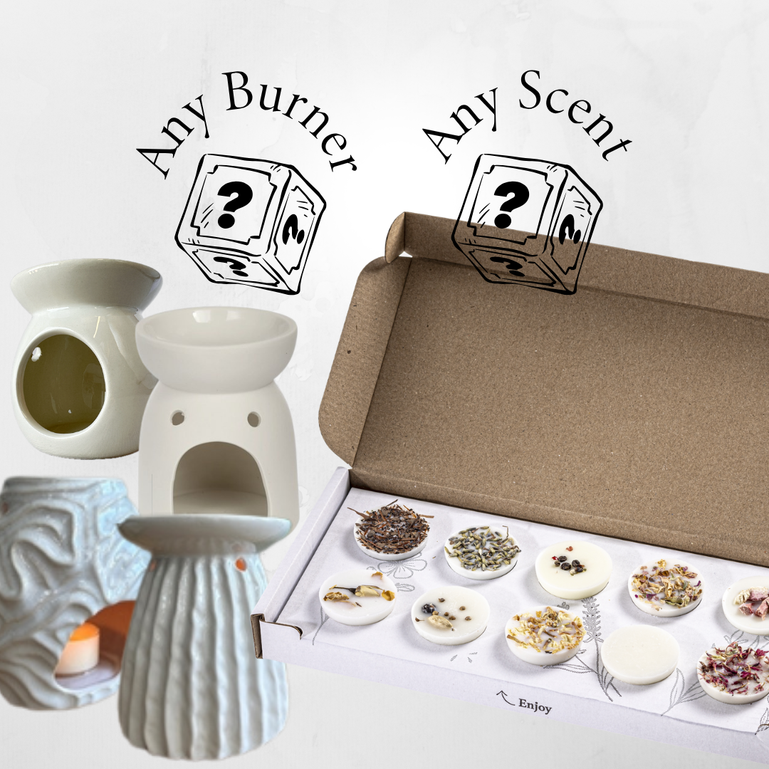 Bundle: Mystery Wax Melts + Burner