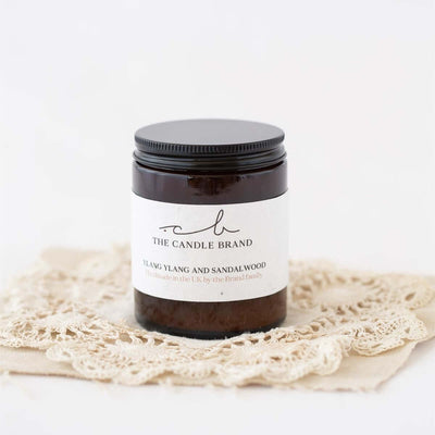 Eco-Friendly Ylang Ylang and Sandalwood 30 Hour Candle The Candle Brand Home Fragrance