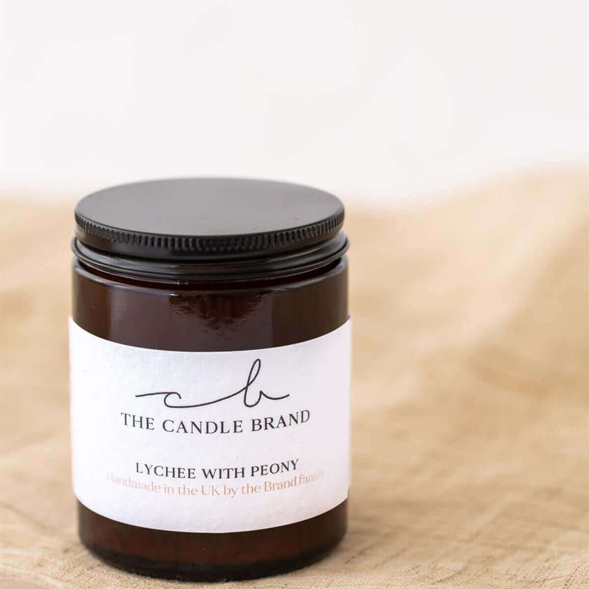 Eco-Friendly Lychee with Peony 30 Hour Candle The Candle Brand Home Fragrance