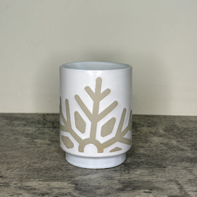 Eco-Friendly Snowflake Wax Melt Burner The Candle Brand Home Fragrance