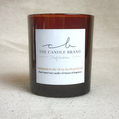Fireside Amber Refillable Jar