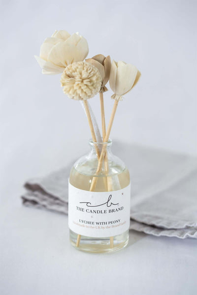 Eco-Friendly Lychee with Peony Flower Diffuser The Candle Brand Home Fragrance