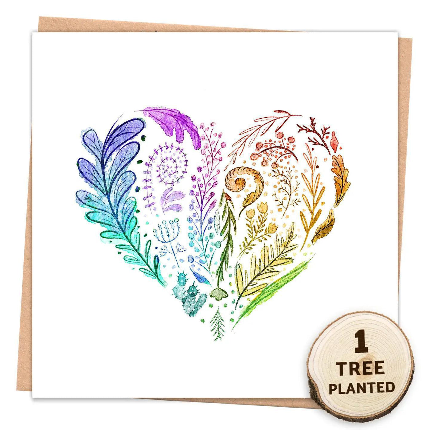 Heart Greeting Card