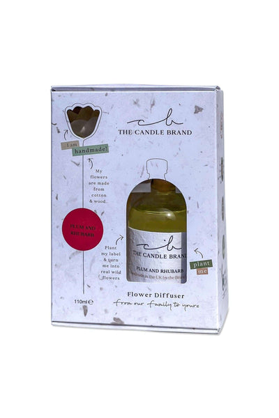 Plum and Rhubarb Flower Diffuser