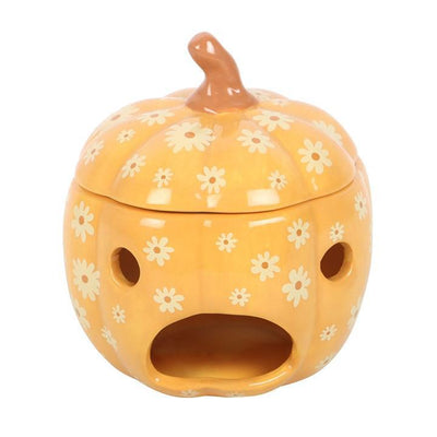 Floral Pumpkin| Wax Melt Burner