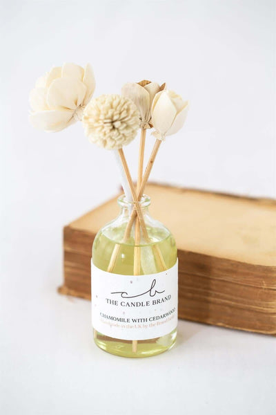 Eco-Friendly Chamomile with Cedarwood Flower Diffuser The Candle Brand Home Fragrance